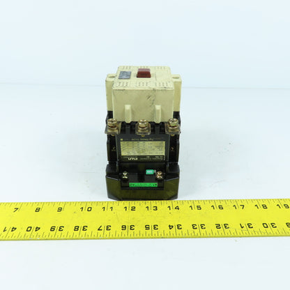 Fuji SC-4N 600V Magnetic Contactor 37kW 135A 100-127V Coil