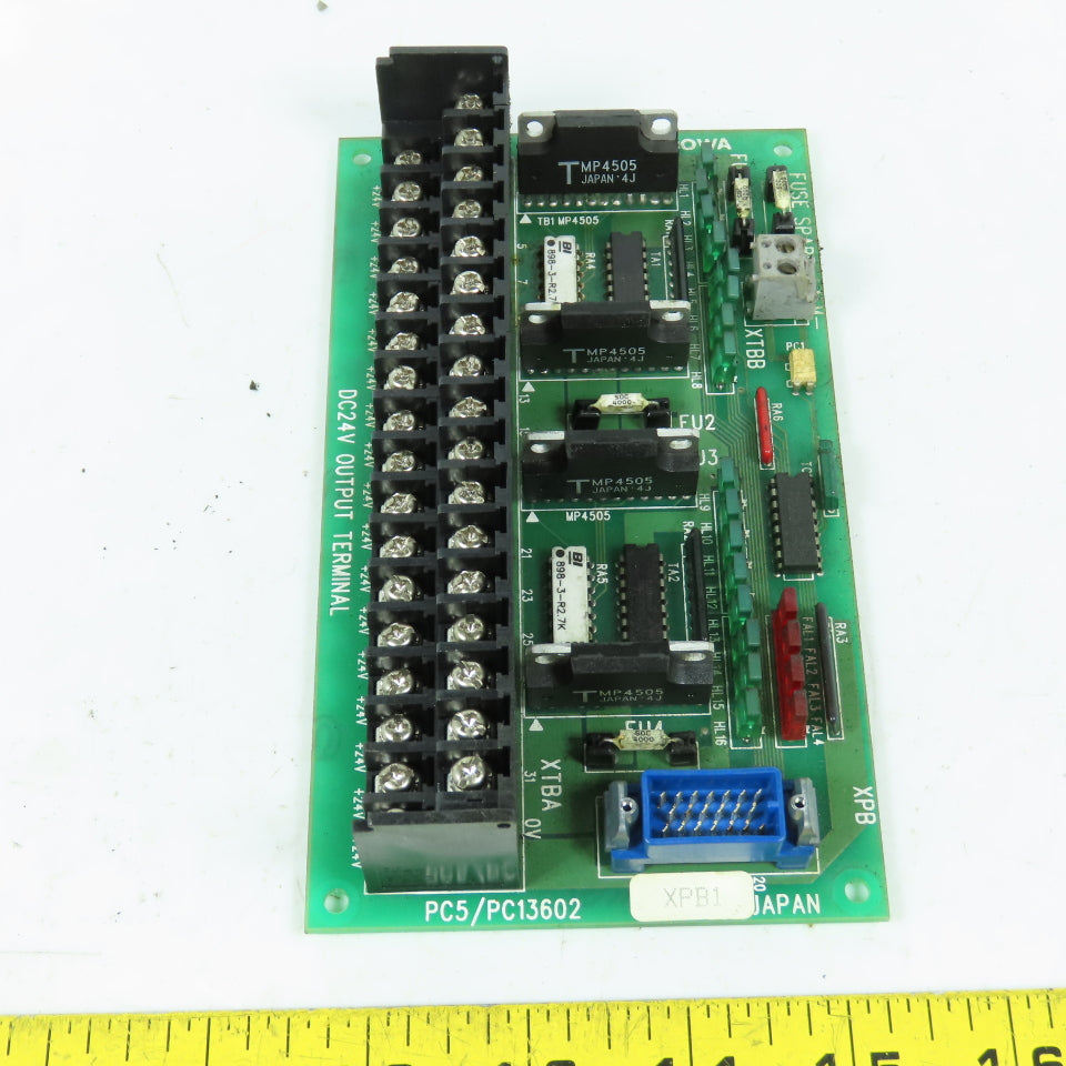 Okuma & Howa PC5 / PC13602 DC24V Output Terminal Board