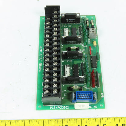 Okuma & Howa PC5 / PC13602 DC24V Output Terminal Board