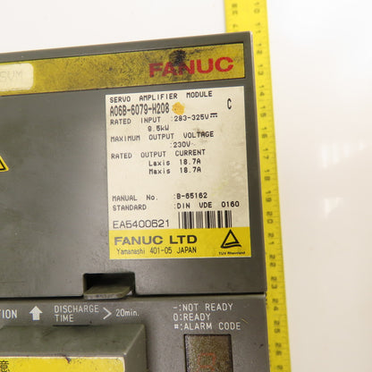 Fanuc A06B-6079-H208 SerC 2 Axis Servo Amplifier Module