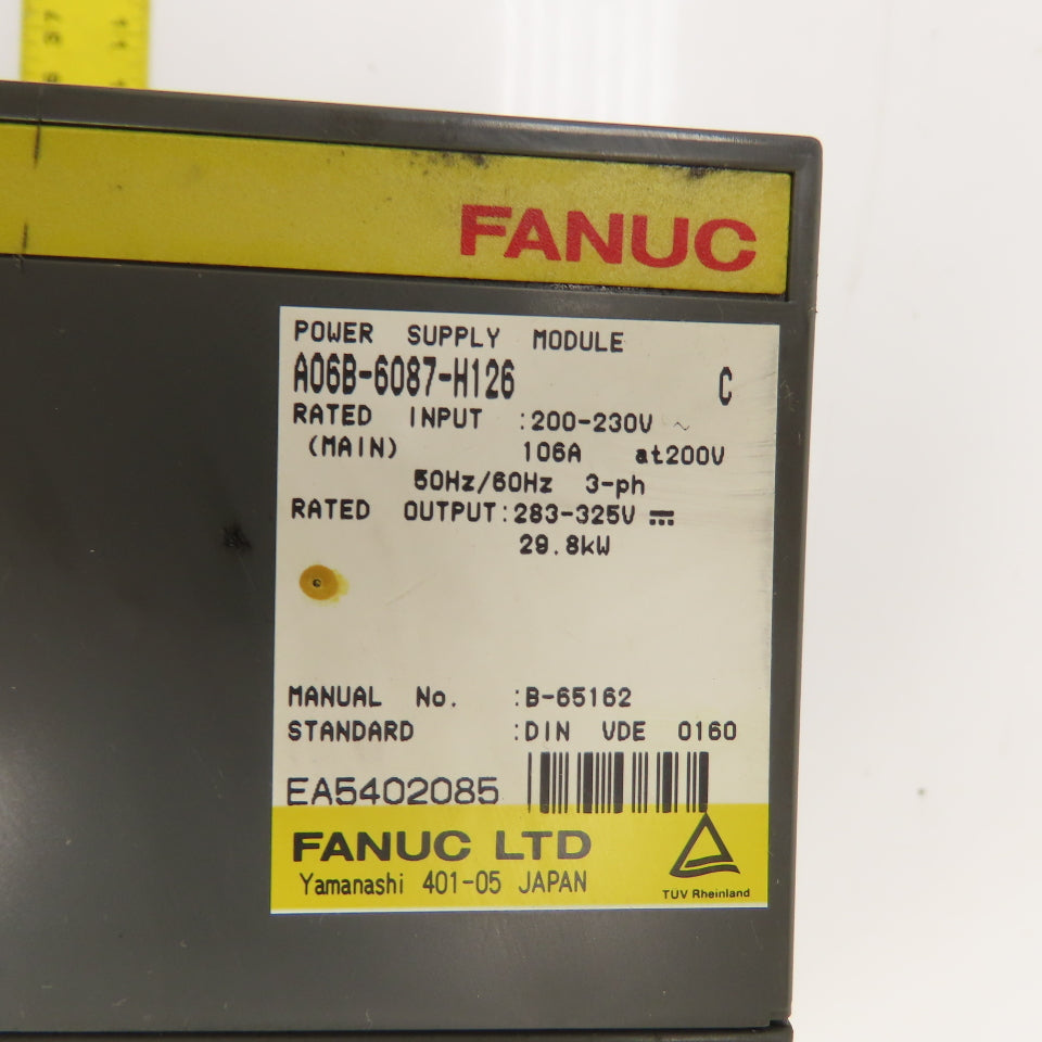 Fanuc A06B-6087-H126 SerC Power Supply Module