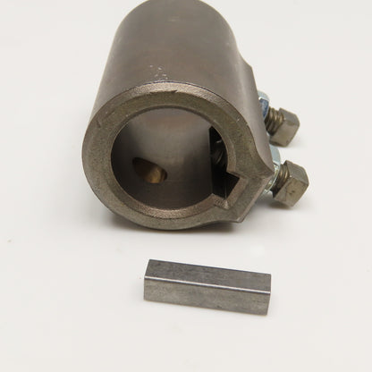 1" Bore Integrated Key Steering Shaft Coupling 1/4" Key 3/8" Pin