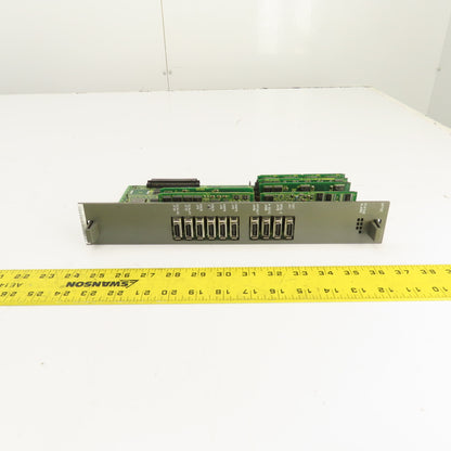Fanuc A16B-2201-0091 OPT2C Board Module W/ 6 Modules