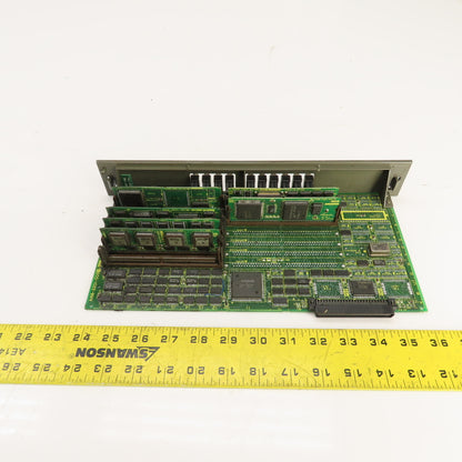 Fanuc A16B-2201-0091 OPT2C Board Module W/ 6 Modules