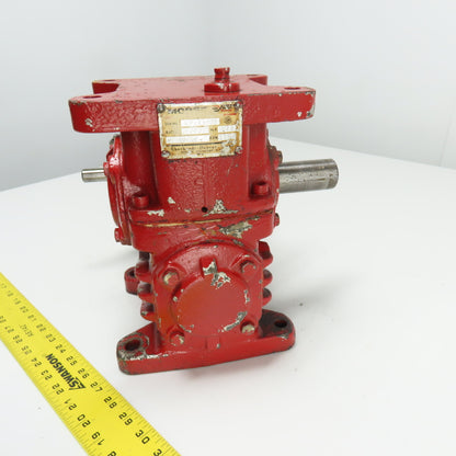 Morse Borg Warner 30WDB 200:1 Ratio Gear Reducer 8.75RPM Out .73HP