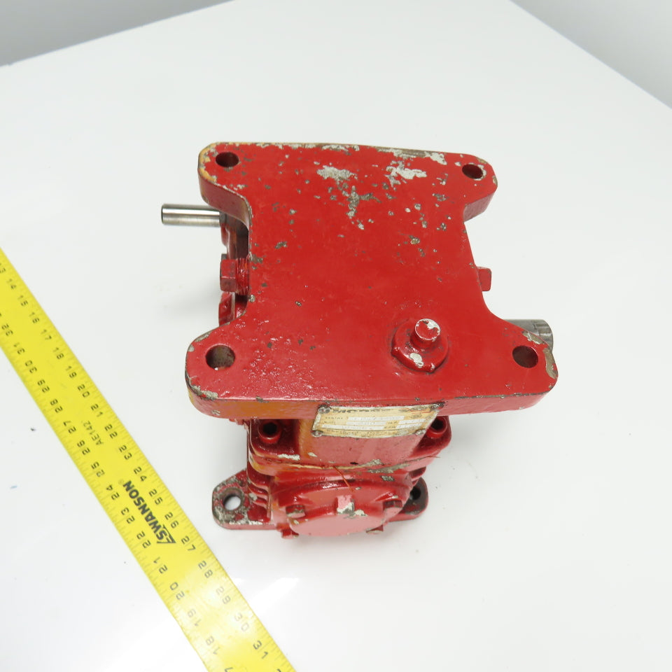 Morse Borg Warner 30WDB 200:1 Ratio Gear Reducer 8.75RPM Out .73HP