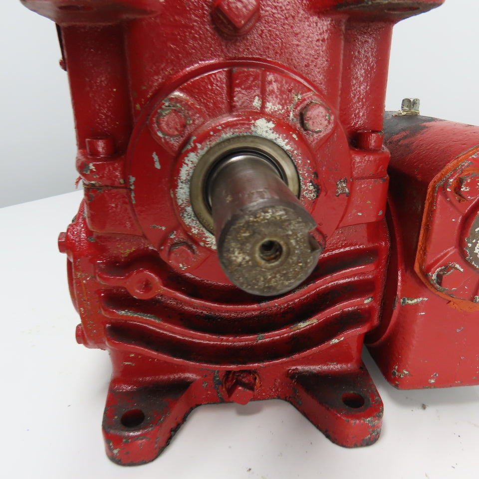 Morse Borg Warner 30WDB 200:1 Ratio Gear Reducer 8.75RPM Out .73HP