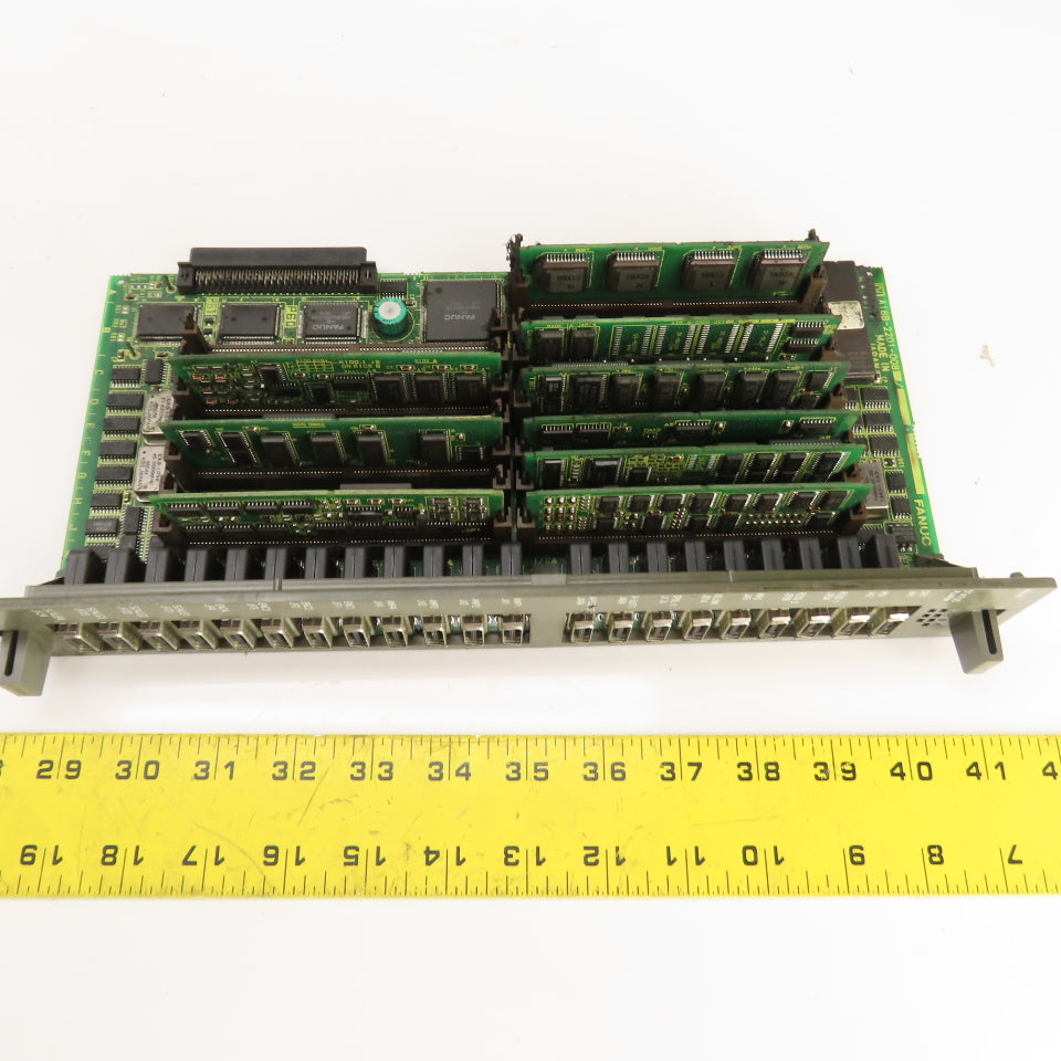 Fanuc A16B-2201-0089 Main Board Module W/ 9 Modules
