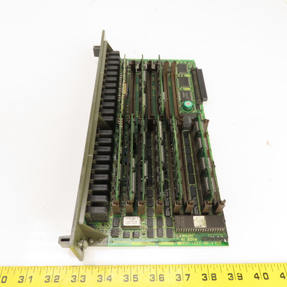 Fanuc A16B-2201-0089 Main Board Module W/ 9 Modules