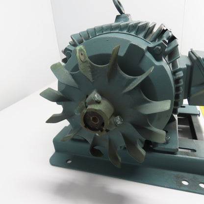 Reliance Electric 10HP AC Electric Motor Dual Shaft 3Ph 460V 12.7A Tested