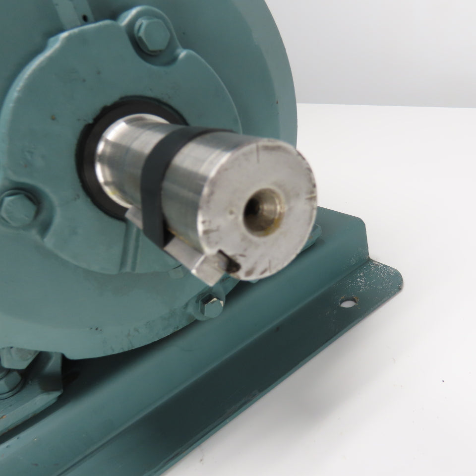 Reliance Electric 10HP AC Electric Motor Dual Shaft 3Ph 460V 12.7A Tested