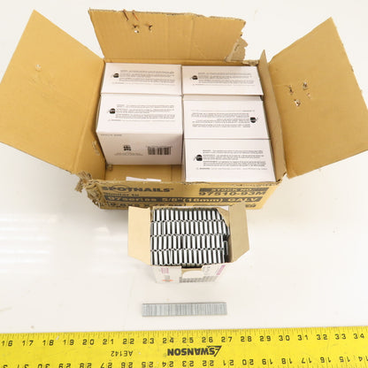 Spotnails 97510-93M 97510-15.5M Chisel Point Staples 3/16" x 5/8" L 93,000 Ct.