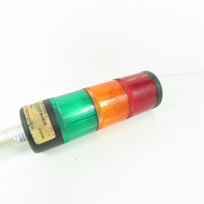 Electro Matic <-- EMSL31VWZXX1-5 Red Amber Green Stack Light Tower 24V