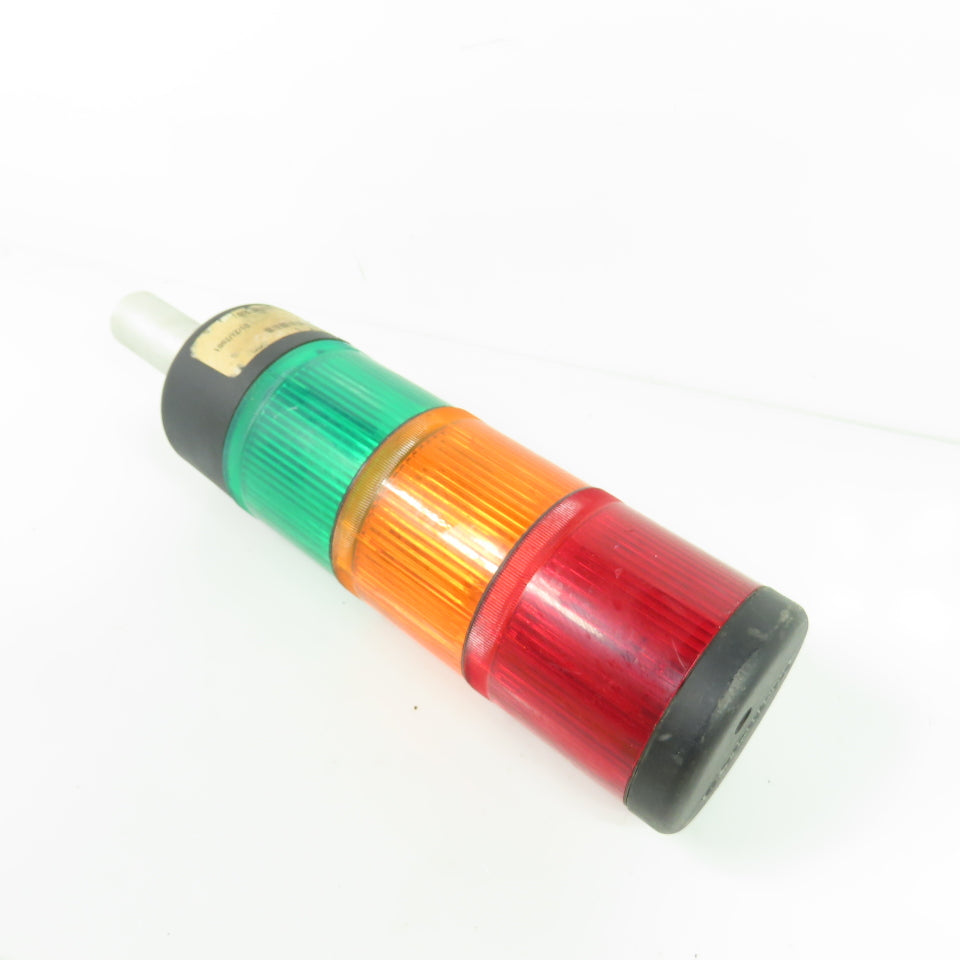 Electro Matic <-- EMSL31VWZXX1-5 Red Amber Green Stack Light Tower 24V