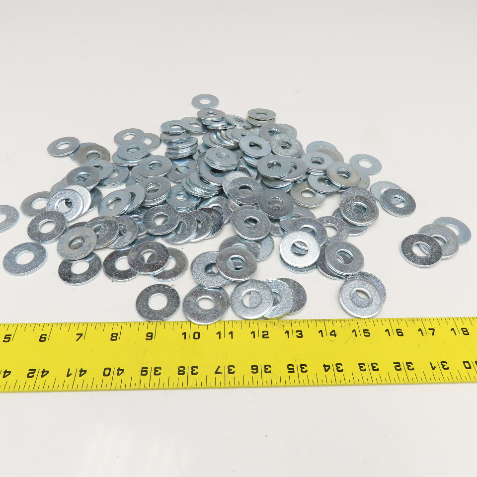 1/2" x 1-3/8" Zinc Steel Flat Washer Lot Of 150
