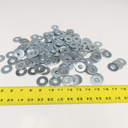 1/2" x 1-3/8" Zinc Steel Flat Washer Lot Of 150