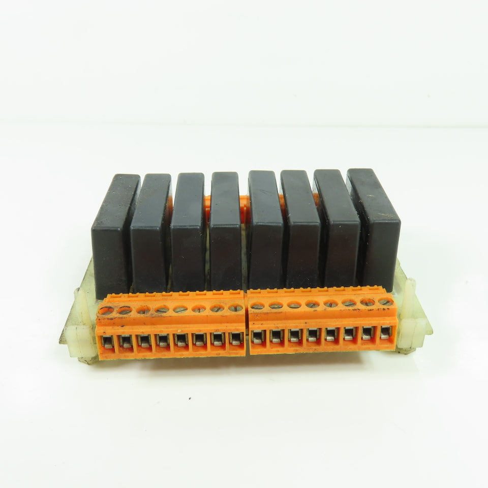 SD 1045/1 ISS.1 Circuit Board W/ (8) Gunther Relay WG-A8 6B 02