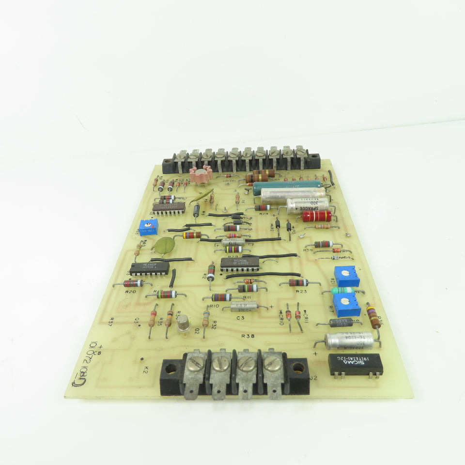 Exide 118 302 224 Control Circuit Board 101072108-D From Miller Welder