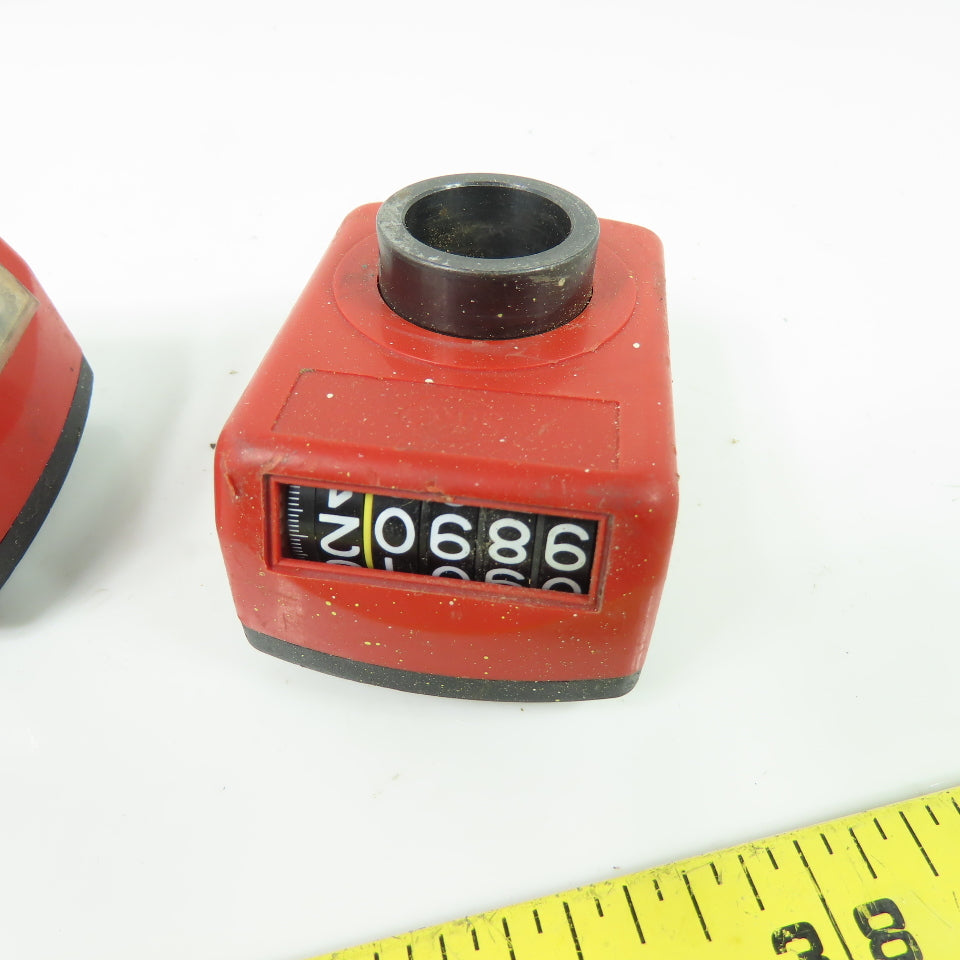 Siko DA09S-0406 Position Indicator Counter 20mm Bore Lot Of 2