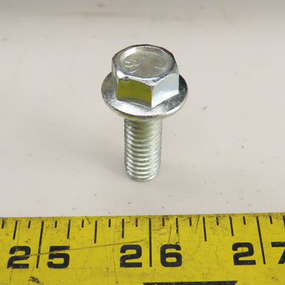 3/8"-16 x 1" Full Thread Zinc Steel Serrated Hex Cap Flange Bolt 56# Lot Of 170