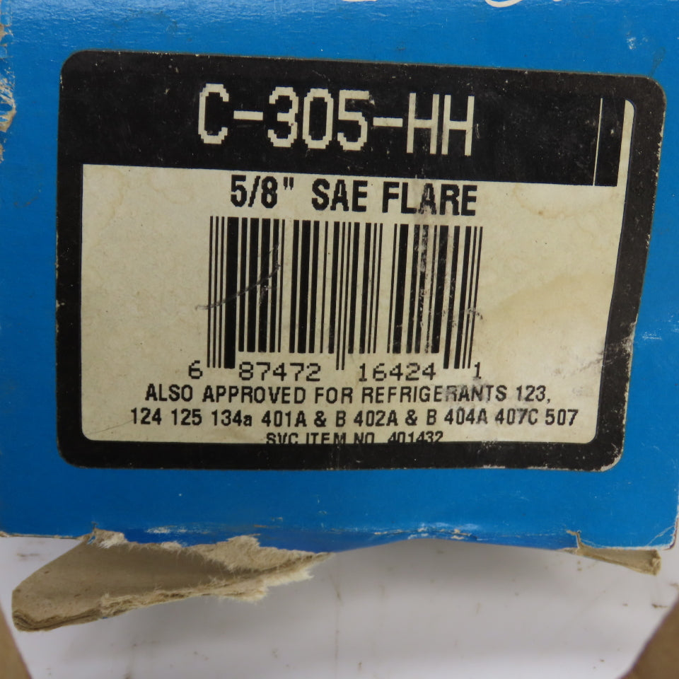 Sporlan C-305-S-T-HH & C-305-HH Suction Line Filter Driers 500PSIG 5/8" Lot Of 2