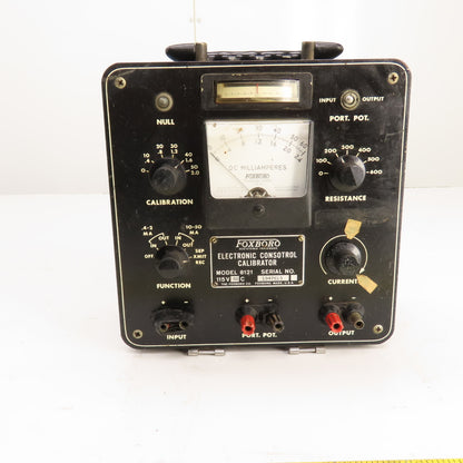 Foxboro 8121 Electronic Consotrol Calibrator 115V 60HZ