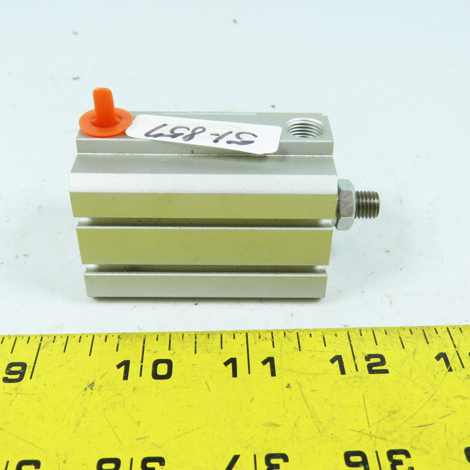 SMC NCDQ8A106-075M Compact Double Acting Air Cylinder 1-1/16" Bore 3/4" Stroke