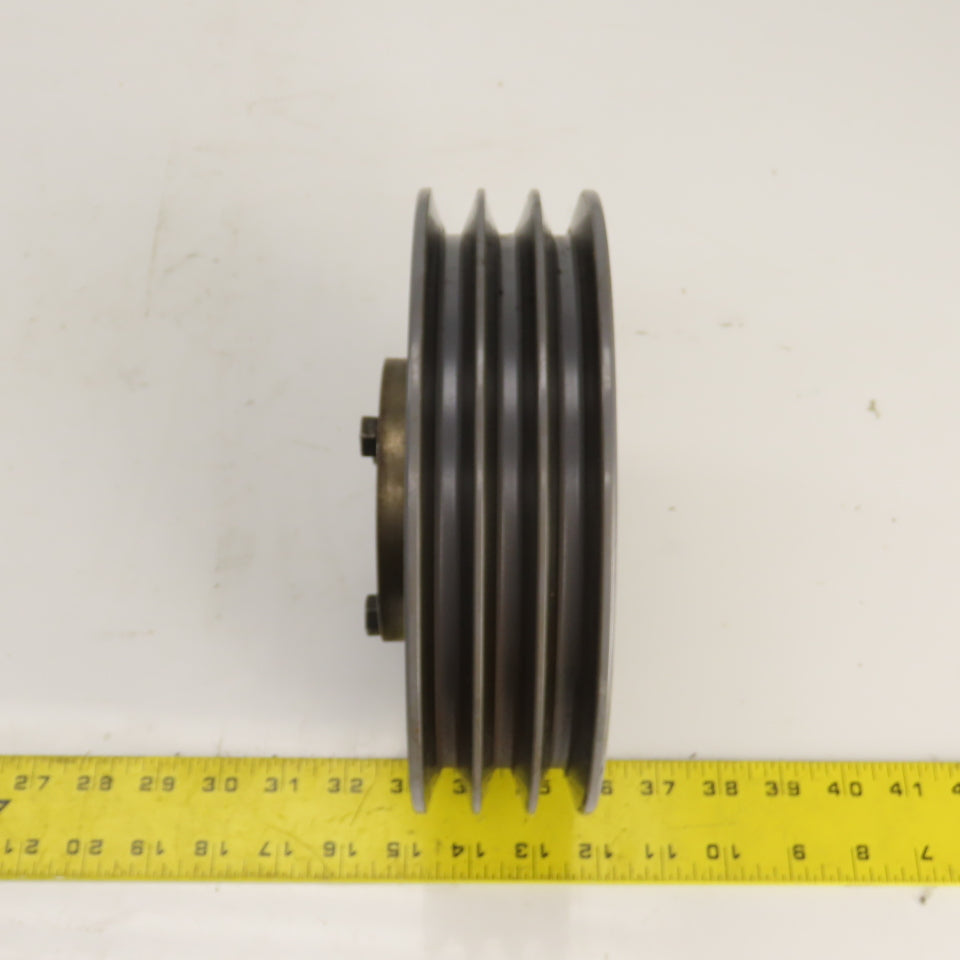 3-Groove V-Belt Pulley A, B Belt Section 8.95" OD Q1 Bore 1-3/8"