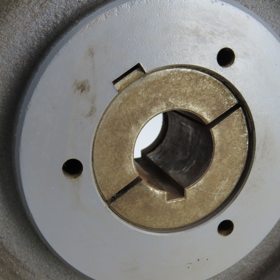 3-Groove V-Belt Pulley A, B Belt Section 8.95" OD Q1 Bore 1-3/8"