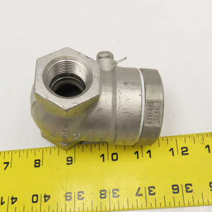 Ladish 0701-238 3/4" CF8M Stainless Steel Swing Check Valve CL200