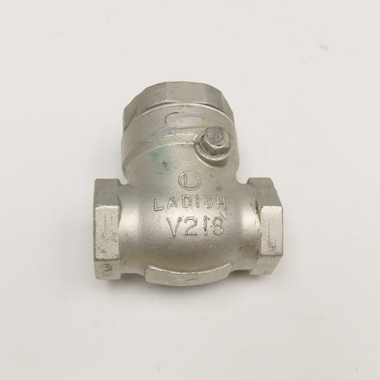 Ladish 0701-238 3/4" CF8M Stainless Steel Swing Check Valve CL200