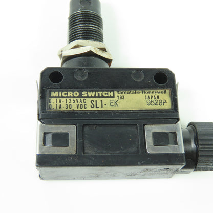 Yamatake Honeywell SL1-EK Rollar Plunger Micro Limit Switch 125VAC 30VDC 0.1A