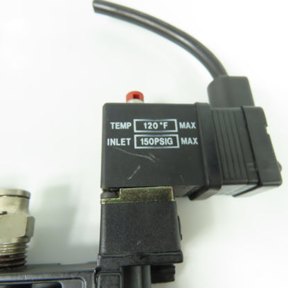 MK01CEA25ALPE Pneumatic Air Control Valve 150PSIG 24V Coil
