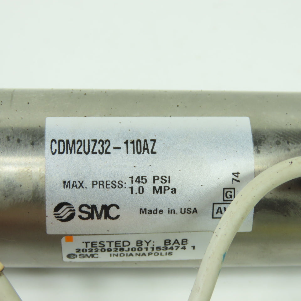 SMC CDM2UZ32-110AZ Double Acting Pneumatic Cylinder 110mm Stroke 32mm Bore