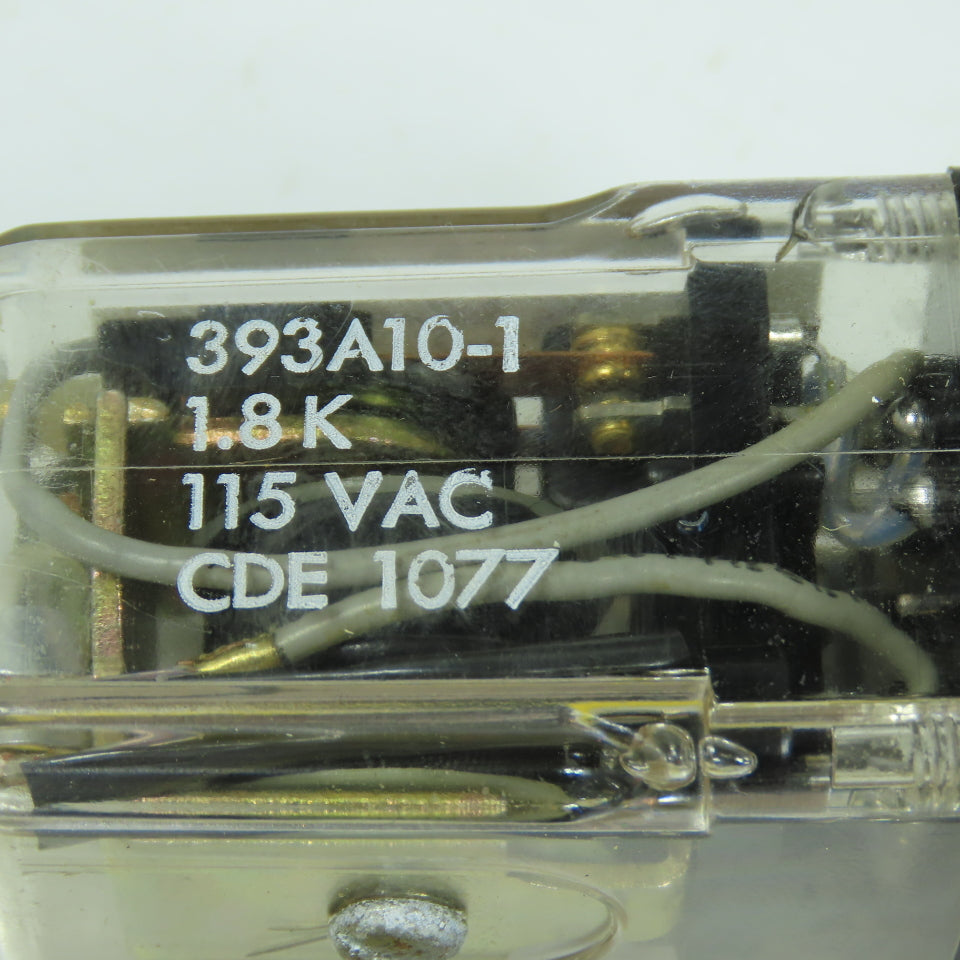 Ge General Electric 393A10-1 115VAC Relay 14-Pin 218A4084-3