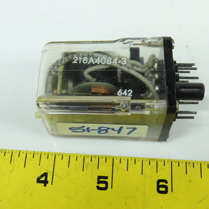 Ge General Electric 393A10-1 115VAC Relay 14-Pin 218A4084-3