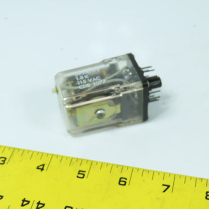 Ge General Electric 393A10-1 115VAC Relay 14-Pin 218A4084-3
