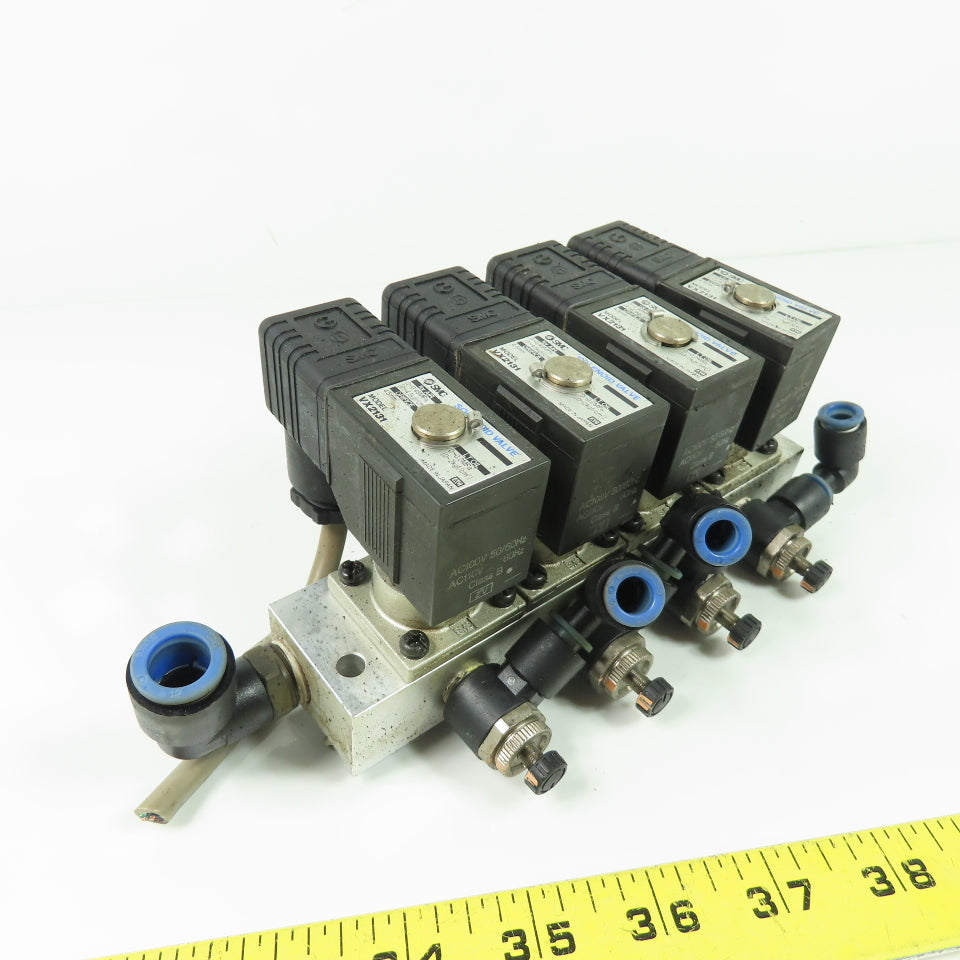 SMC VX2131 Solenoid Valve 100-110V Coil 4.5mm Orifice 0.45MPa