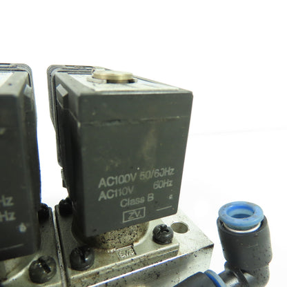 SMC VX2131 Solenoid Valve 100-110V Coil 4.5mm Orifice 0.45MPa