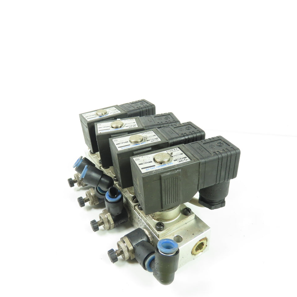 SMC VX2131 Solenoid Valve 100-110V Coil 4.5mm Orifice 0.45MPa