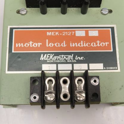Mekontrol MEK-2127 Motor Load Indicator .8-5FLA
