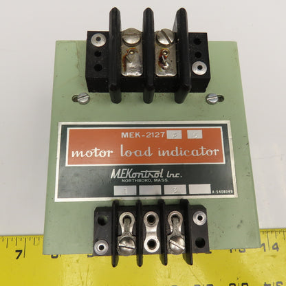 Mekontrol MEK-2127 Motor Load Indicator .8-5FLA