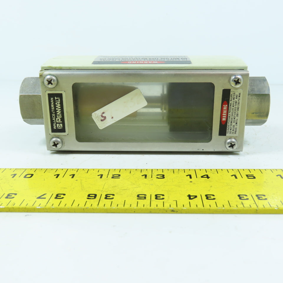 Wallace Tiernan Pennwalt 551GA02106XXL GPM Water Flow Meter