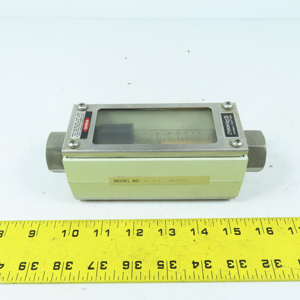 Wallace Tiernan Pennwalt 551GA02106XXL GPM Water Flow Meter