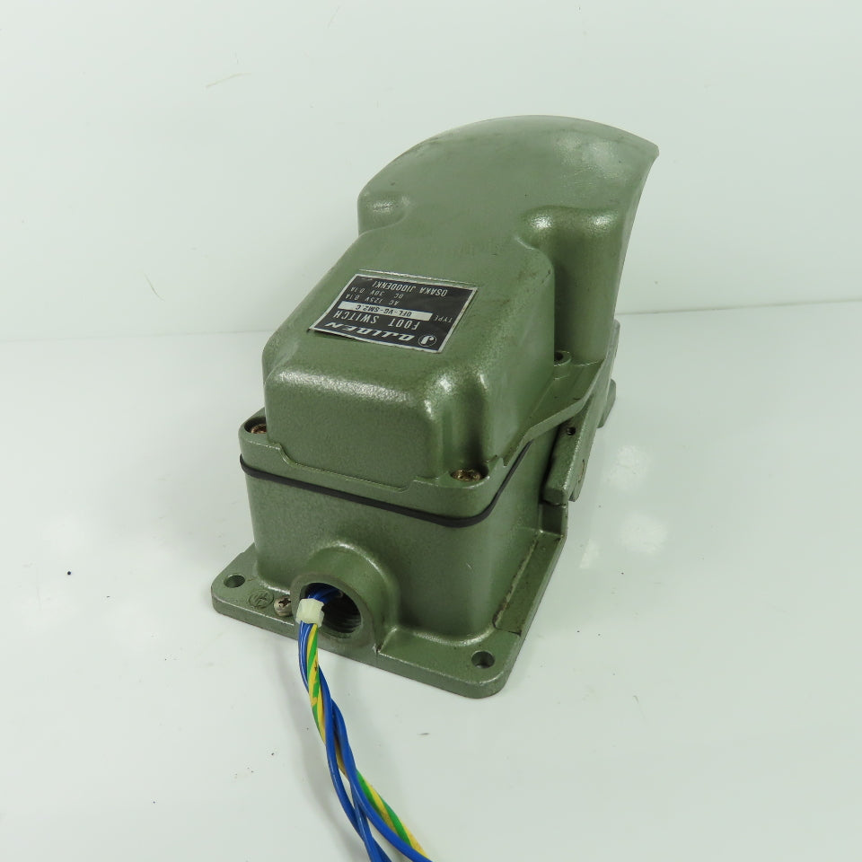 Ojiden DFL-VG-SM2.C Electric Foot Pedal Operator Switch 125VAC 30VDC 0.1A
