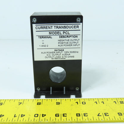 Instrument Transformers Inc. PCL-75 Current Transducer 120V Input 4-20mADC Out