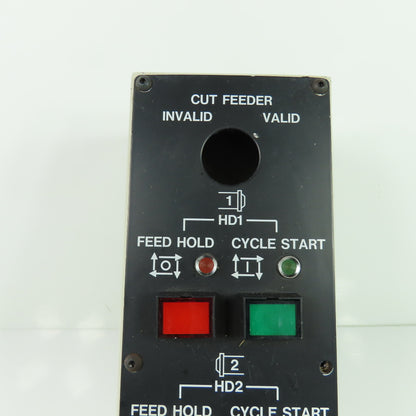 Yamazaki Mazak Operator Control Panel Board Controls 10.25" x 3.75" W/E-Stop