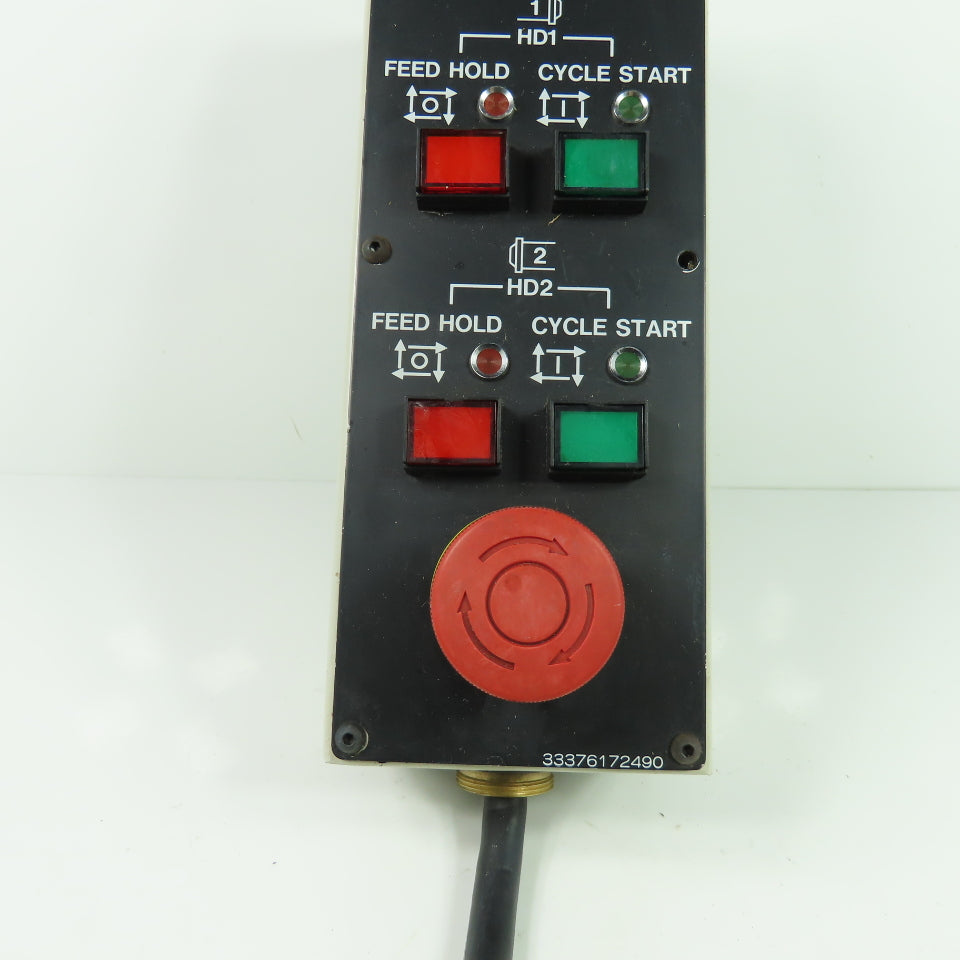 Yamazaki Mazak Operator Control Panel Board Controls 10.25" x 3.75" W/E-Stop