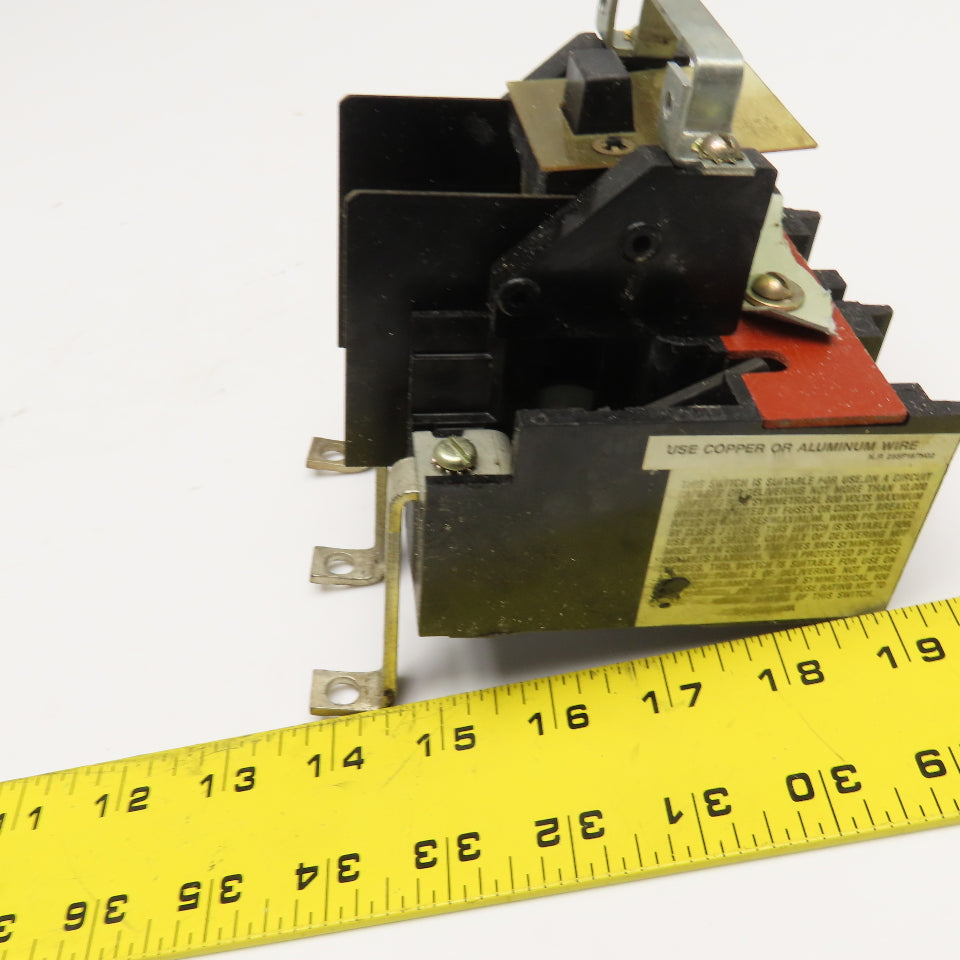 Westinghouse DS26U 60A 600V 3 Pole Disconnect Switch