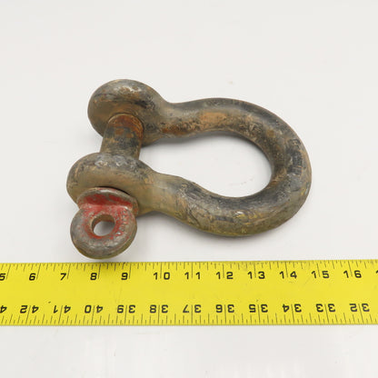 Crosby 1-1/2" 12T WLL Rigging Lifting Threaded Pin Shackle